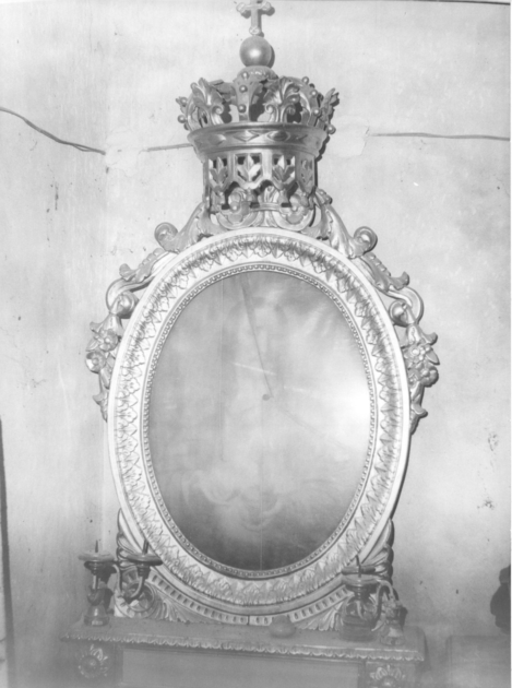 tronetto per esposizione eucaristica - manifattura toscana (prima metà sec. XIX)