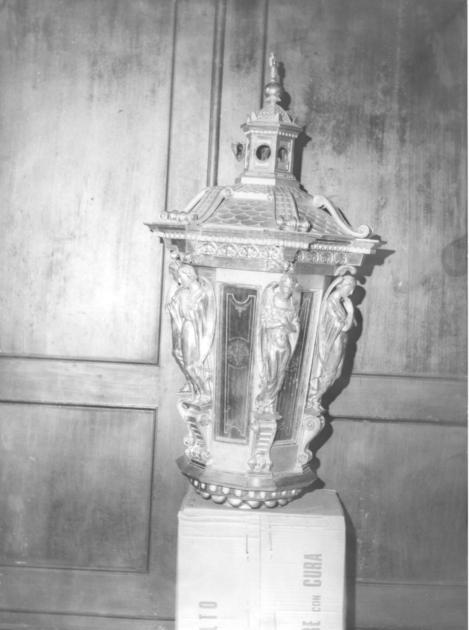 lanterna processionale, serie - manifattura toscana (seconda metà sec. XIX)