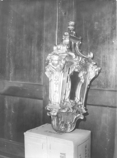 lanterna processionale, serie - manifattura toscana (seconda metà sec. XIX)