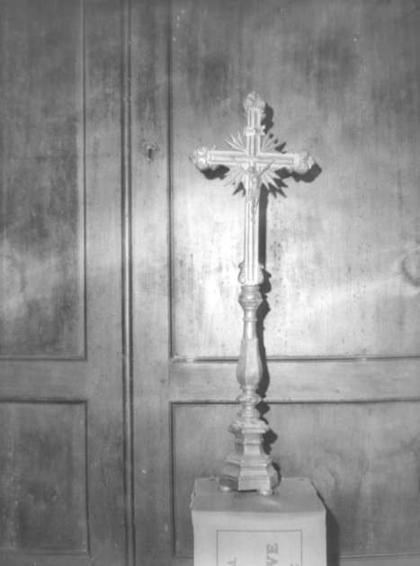 croce d'altare - manifattura toscana (sec. XIX)