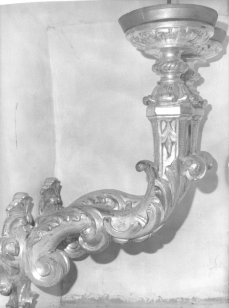 candeliere da parete, serie - manifattura toscana (sec. XIX)