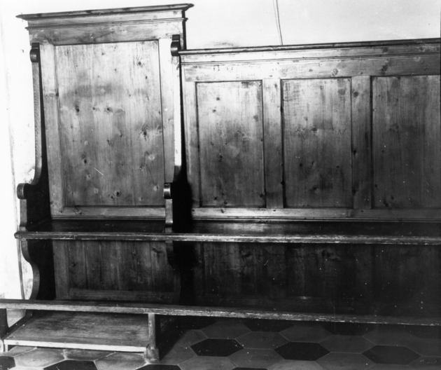 panca, serie - manifattura toscana (sec. XIX)