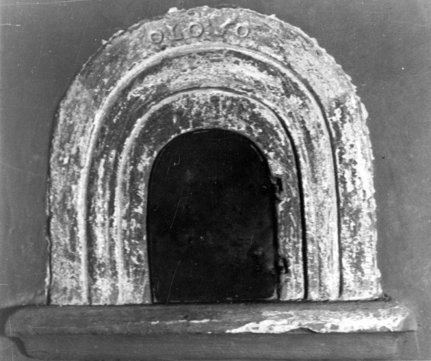 tabernacolo - a tempietto - bottega toscana (sec. XVI)