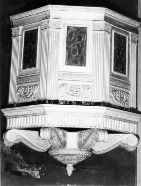 pulpito - bottega toscana (sec. XIX)