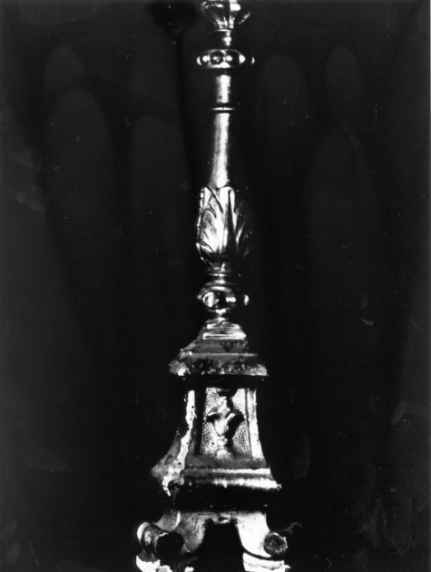 candeliere d'altare - bottega toscana (sec. XIX)