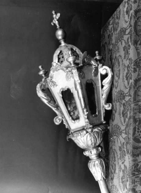 lanterna processionale, serie - bottega lucchese (secc. XVIII/ XIX)