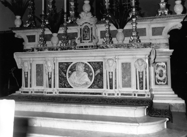 altare maggiore - bottega toscana (sec. XVIII)