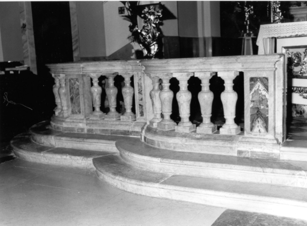 balaustrata, serie - bottega toscana (sec. XVIII)