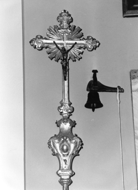 croce processionale - ambito lucchese (seconda metà sec. XVIII)