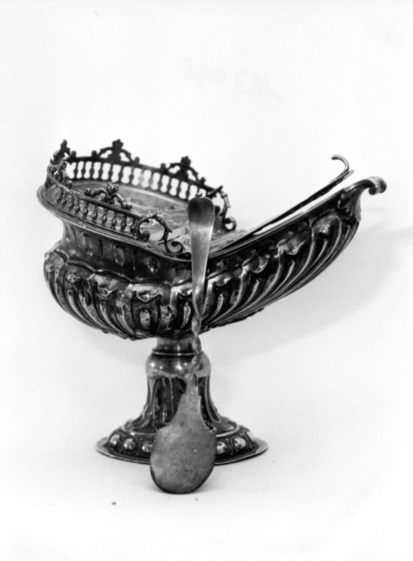 navicella portaincenso - a galeone di Pellegrini Antonio Maria (sec. XVIII)