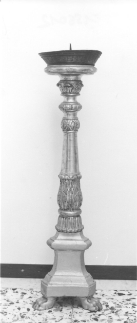 candeliere, serie di Cipriani Dionisio (bottega), Cipriani Roberto (bottega) (seconda metà sec. XIX)