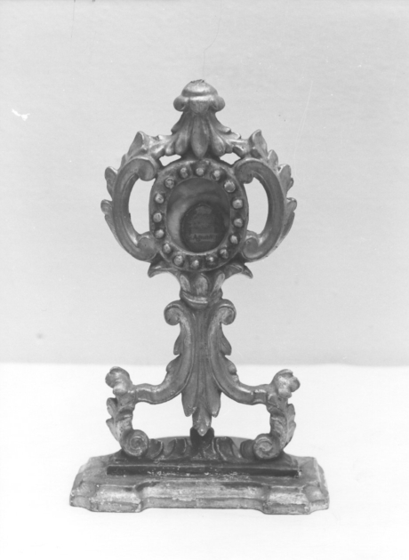 reliquiario - bottega toscana (fine sec. XVIII)