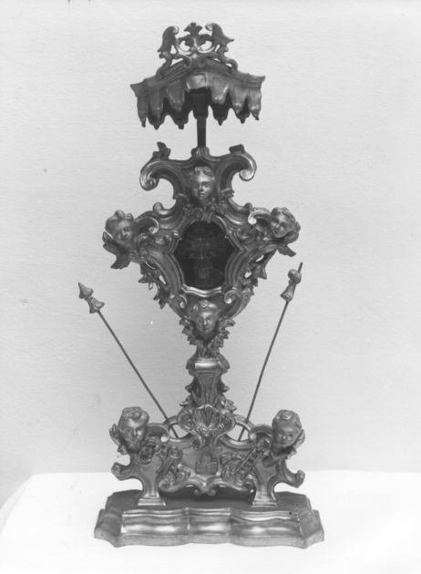 reliquiario - bottega toscana (sec. XVIII)
