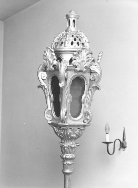 lanterna processionale, serie di Cipriani Dionisio (bottega), Cipriani Roberto (bottega) (fine sec. XIX)