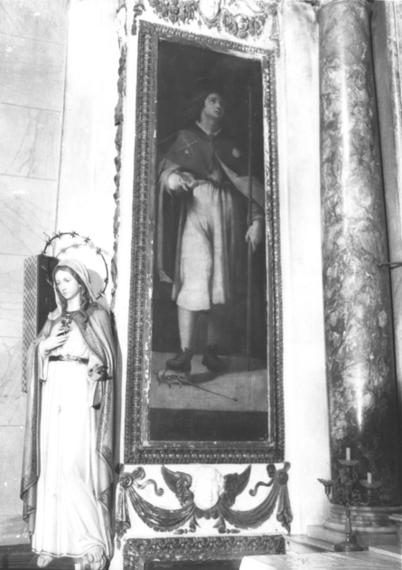 SAN RICCARDO (dipinto) di Vanni Francesco (attribuito) (sec. XVII)