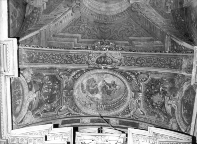 incoronazione di Maria Vergine (dipinto) di Colonna Michelangelo (prima metà sec. XVIII)