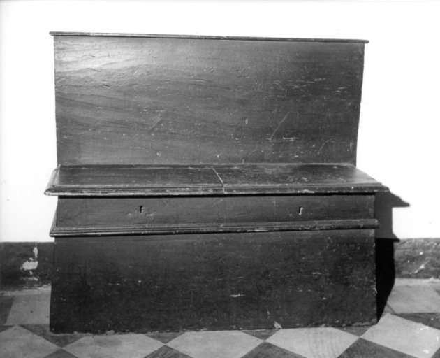 cassapanca, serie - manifattura lucchese (sec. XVIII)