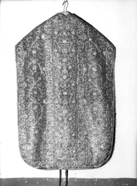 pianeta - manifattura lucchese (seconda metà sec. XVII)