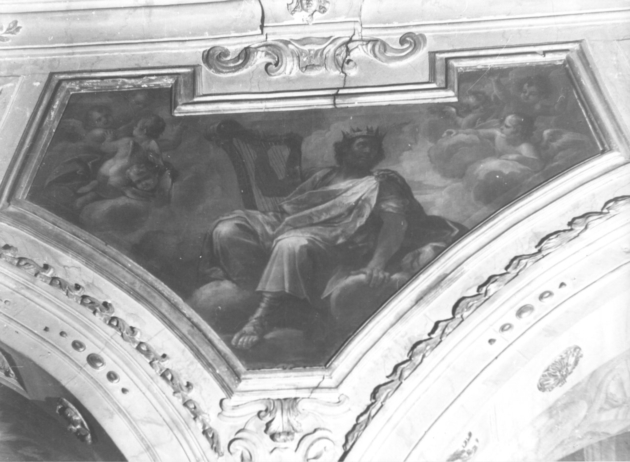 PROFETA (dipinto, elemento d'insieme) di Brugieri Domenico (sec. XVIII)
