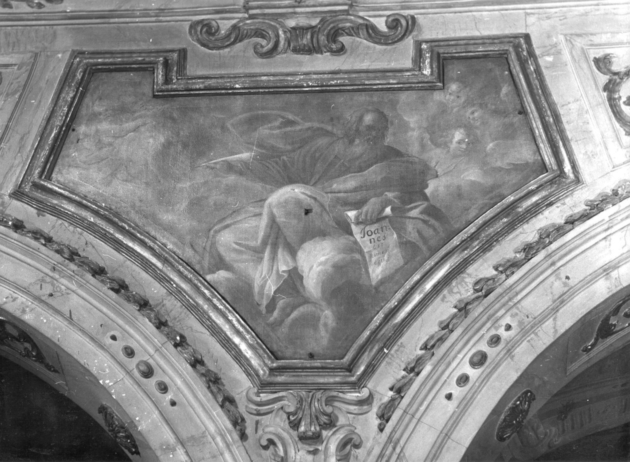 San Giovanni Evangelista (dipinto, elemento d'insieme) di Brugieri Domenico (sec. XVIII)