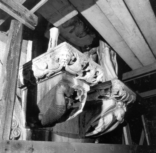 mensola, complesso decorativo di Guidetto (prima metà sec. XIII)