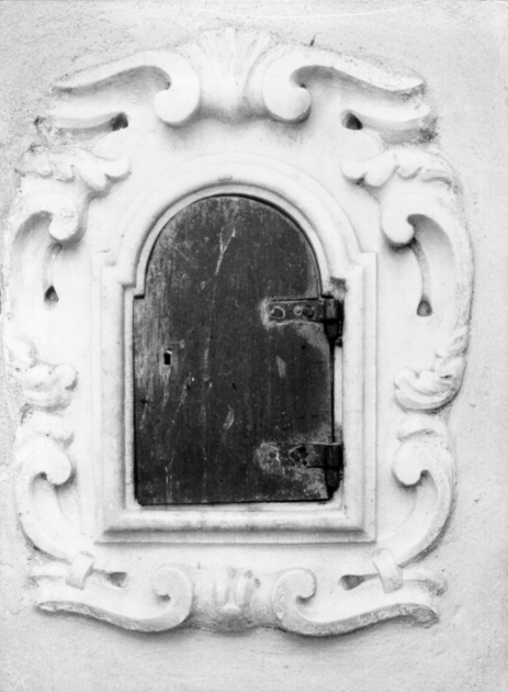 tabernacolo murale - ambito lucchese (sec. XVII)