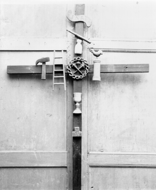 croce penitenziale - bottega versiliese (sec. XIX)