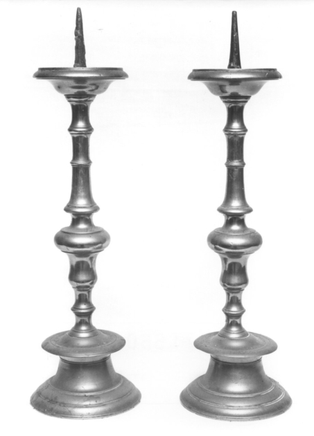 candeliere, serie - ambito toscano (sec. XVIII)