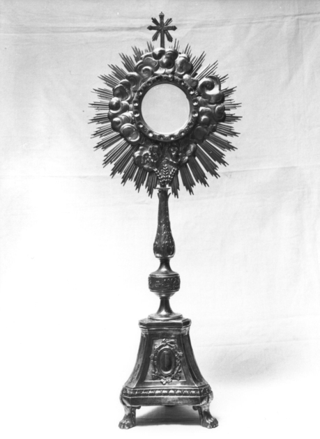 ostensorio di Franzosini Francesco (sec. XIX)