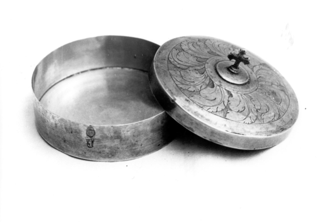 scatola per ostie di Razzuoli Luigi (sec. XIX)