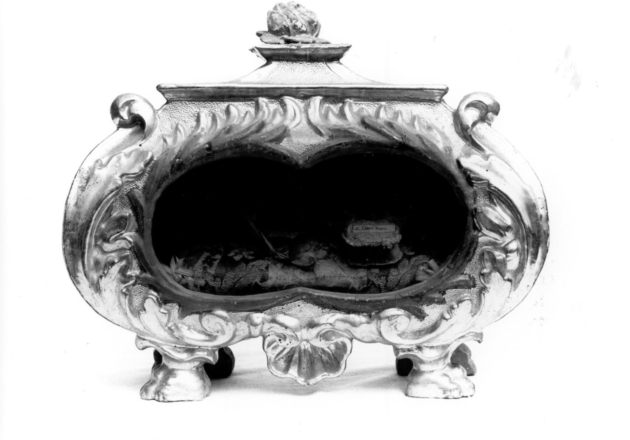 reliquiario - bottega toscana (fine sec. XVIII)