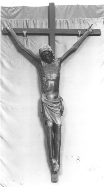 crocifisso - bottega toscana (prima metà sec. XIV)