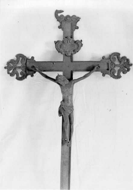 croce - bottega toscana (sec. XVII)