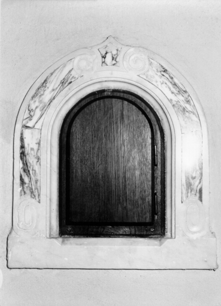 tabernacolo murale - ambito apuoversiliese (fine sec. XVII)