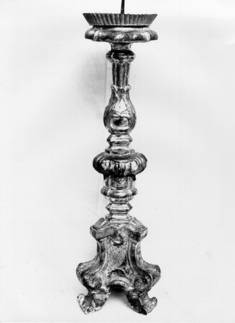candelabro, serie - ambito toscano (sec. XVIII)