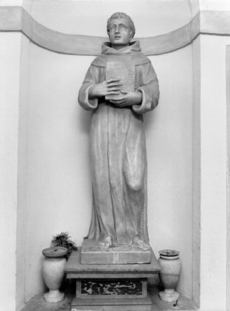 SAN BERNARDINO DA SIENA (statua) - ambito toscano (sec. XVII)