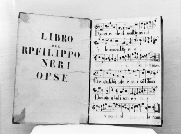 coperta di libro liturgico - ambito toscano (sec. XIX)