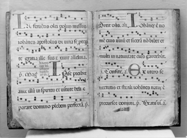 coperta di libro liturgico - ambito italiano (sec. XVI)