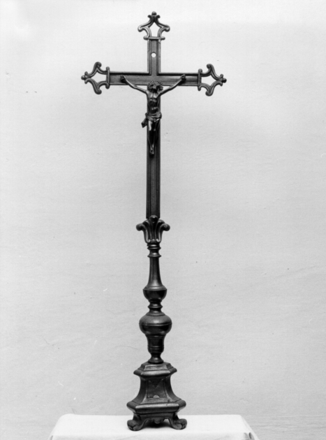 croce d'altare, serie - bottega toscana (sec. XVIII)