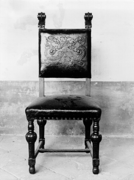 poltrona, serie - bottega toscana (prima metà sec. XIX)