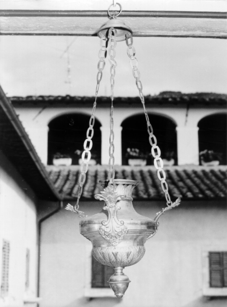 lampada pensile - bottega toscana (sec. XIX)