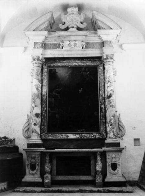 altare - ambito apuoversiliese (prima metà sec. XVII)