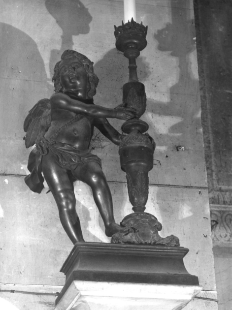 angelo portacandelabro (candelabro, serie) di Tacca Ferdinando (sec. XVII)