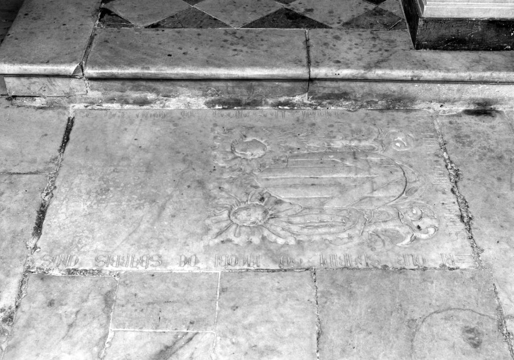 lapide tombale - ambito toscano (sec. XV)