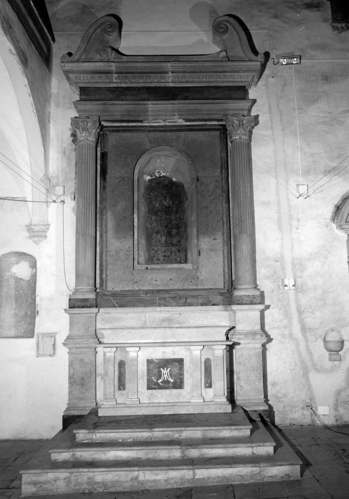mostra d'altare, elemento d'insieme - bottega toscana (sec. XVIII)