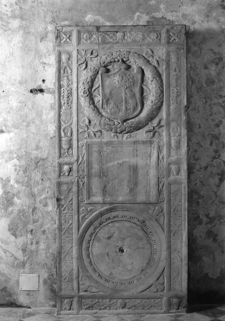 lapide tombale - bottega toscana (sec. XVI)