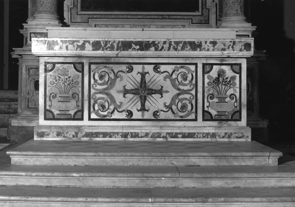paliotto, elemento d'insieme di Stagi Giovan Battista (metà sec. XVII)