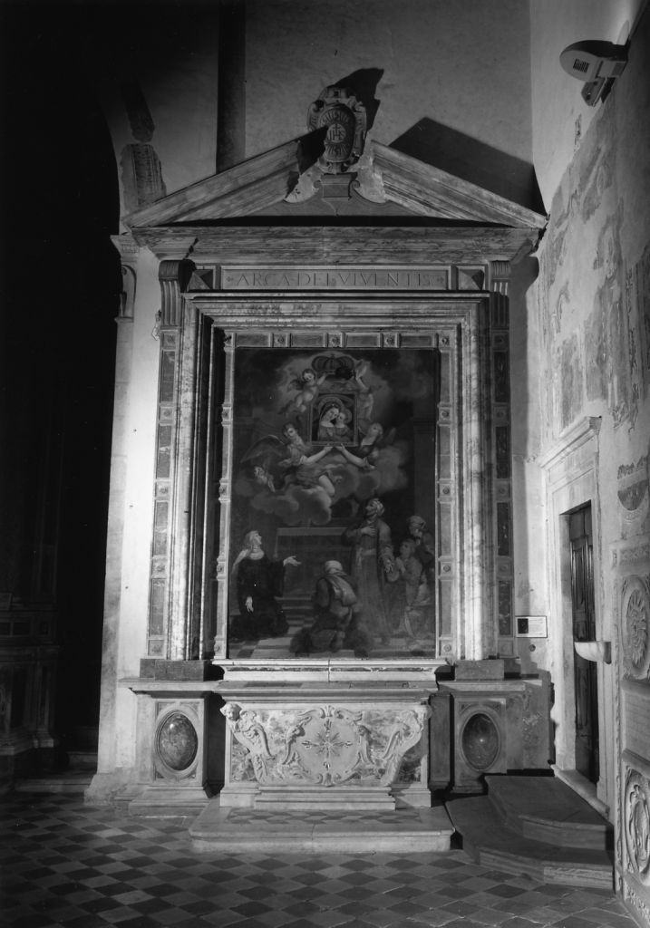 mostra d'altare, elemento d'insieme - bottega toscana (prima metà sec. XVIII)