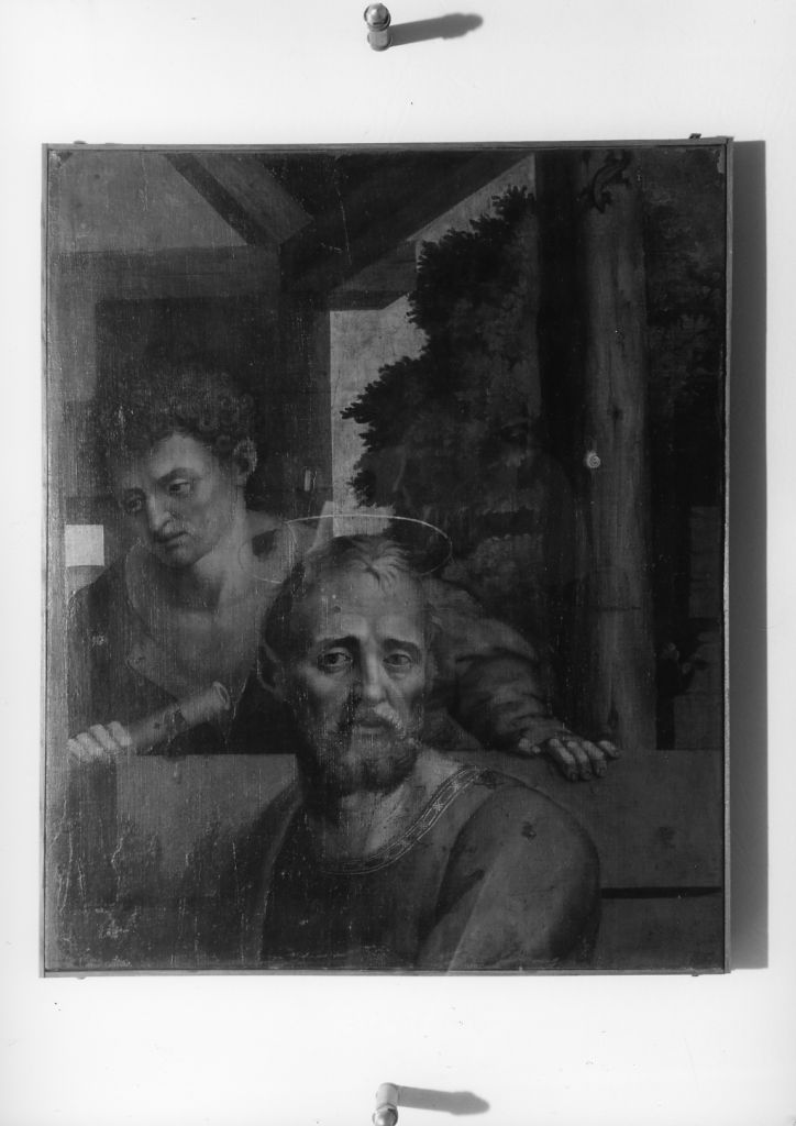 dipinto, frammento di Ezechia da Vezzano detto Zacchia il Vecchio (sec. XVI)