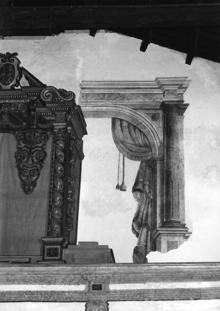 dipinto, frammento - bottega toscana (sec. XVIII)